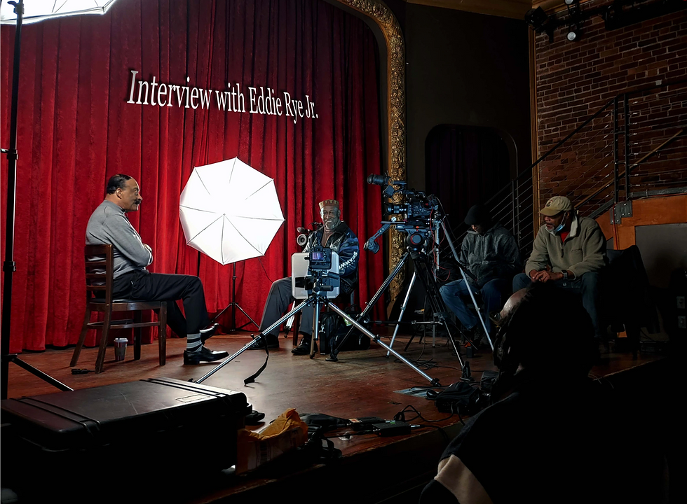 Seattle Griot Project interview with Eddie Rye Jr. Courtesy of Seattle Griot Project. 