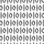 Abstract black and white geometric pattern