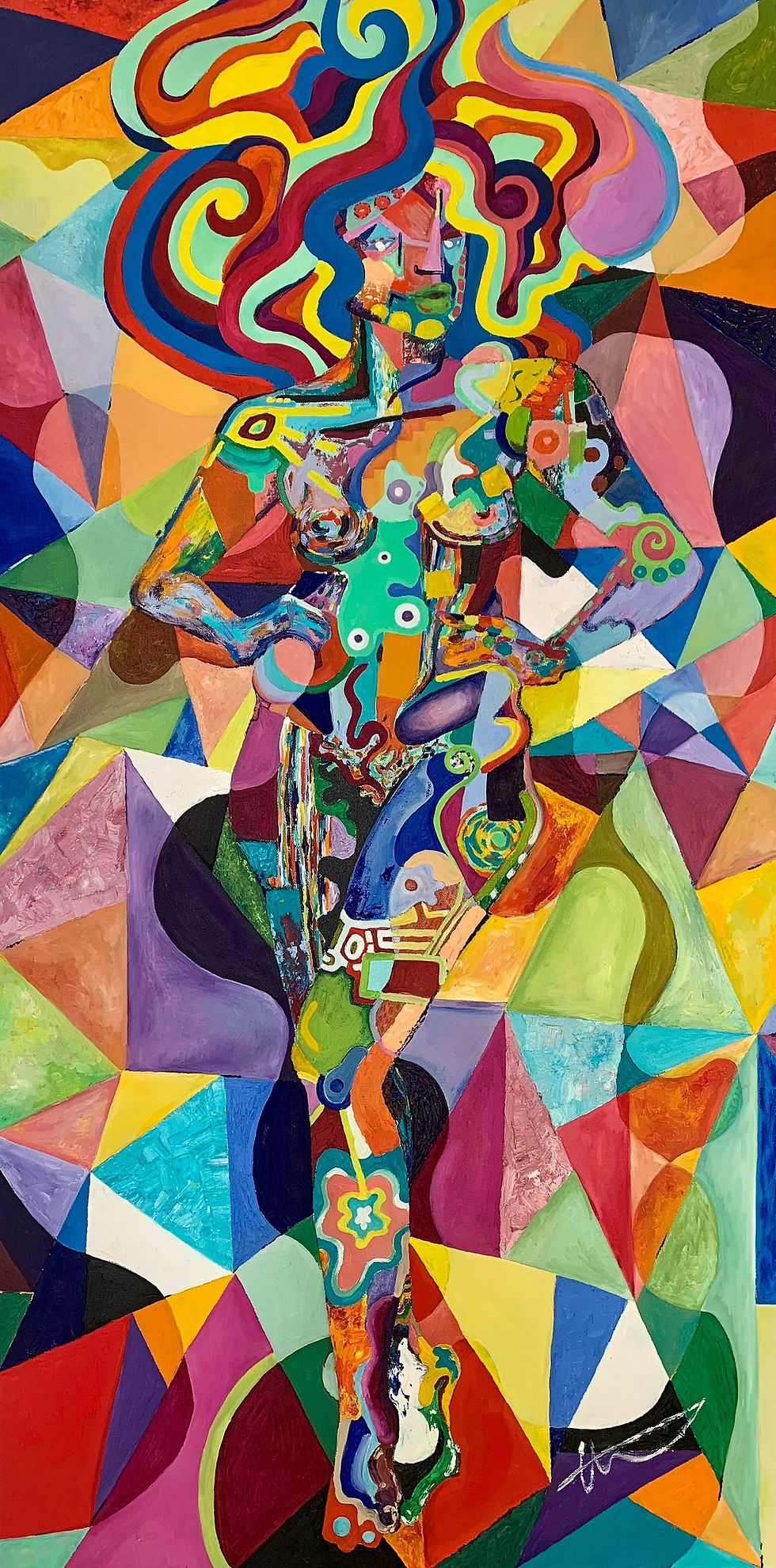 AshaAung Helmstetter, In My Pride I Am Goddess, 2023. Courtesy of the artist.
